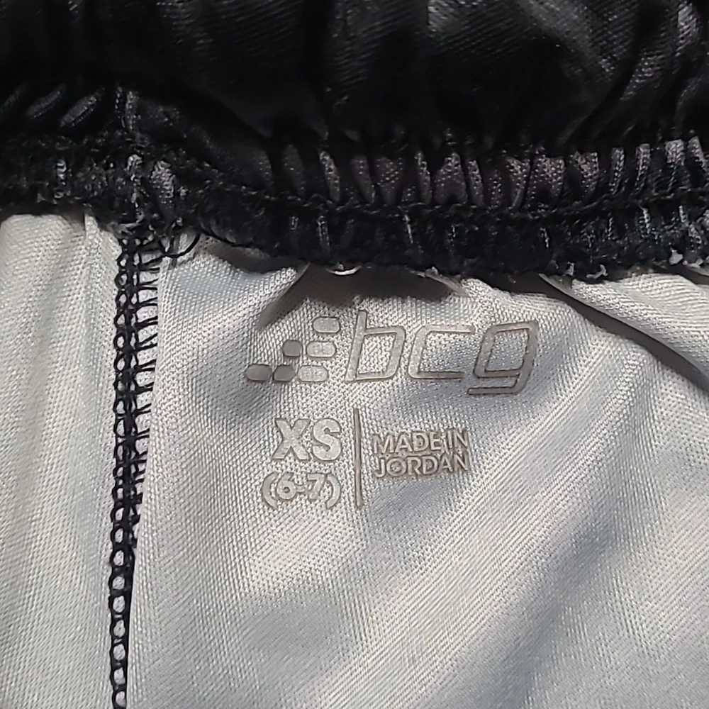 LITTLE BOY'S BCG BLACK AND GREY CAMO SHORTS